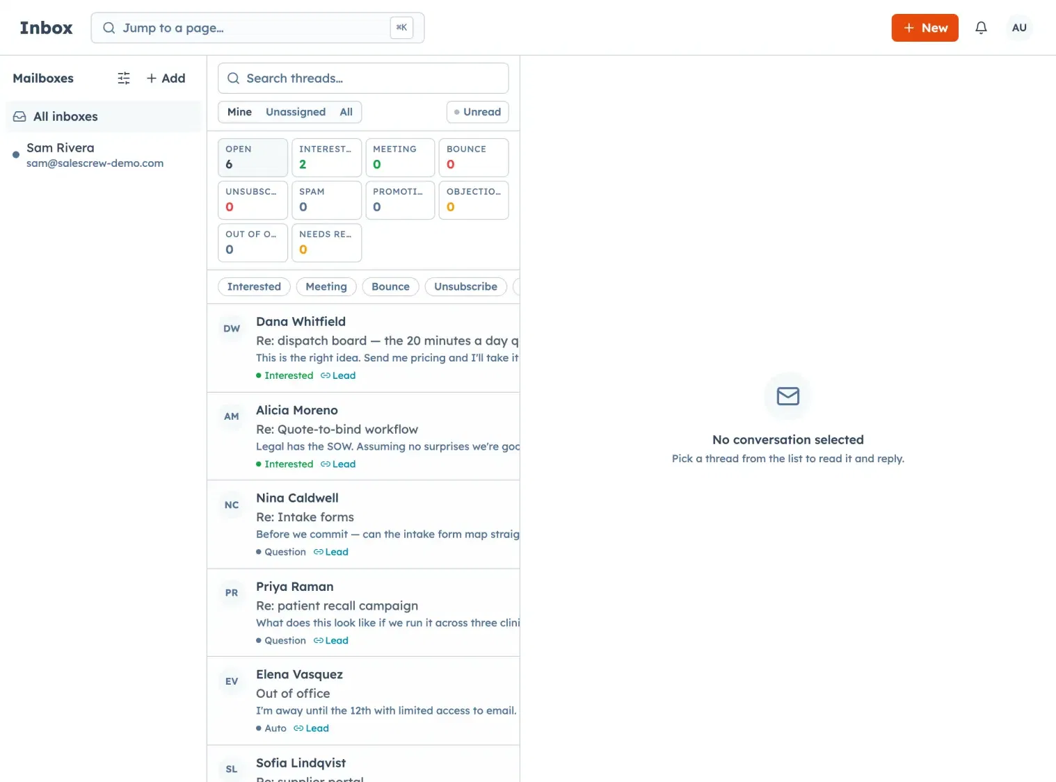 SalesCrew screenshot 2